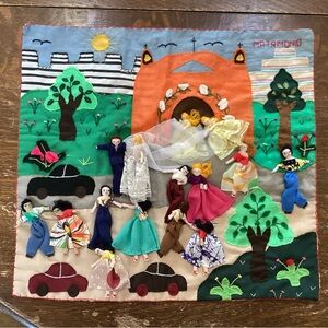 Peruvian Wedding Folk Art